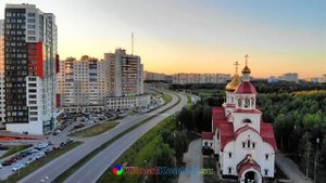 Сургут. Храм Георгия Победоносца.