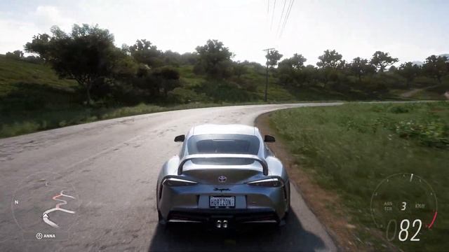 Toyota Supra 2021. Forza Horizon 5 смотреть онлайн