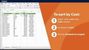 How to Sort (and Unsort) Data in Excel | Indeed