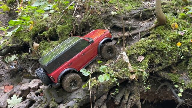 12.09.2021 RC TRX4 Ford Bronco 2021 в Измайлово in water and mud p.1 смотреть онлайн