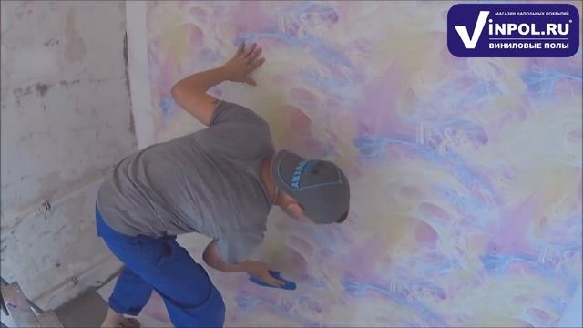 Как наклеить виниловые обои - Инструкция, советы. Виниловые полы и Стройбат смотреть онлайн