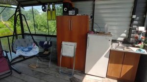 Беседка на воде на сваях своими руками