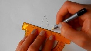 Как ПРОСТО нарисовать ЗВЕЗДУ/1099/How to SIMPLY draw a STAR