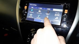 MP315D-W активация кнопок на руле и камеры заднего хода NISSAN NOTE 2016г.