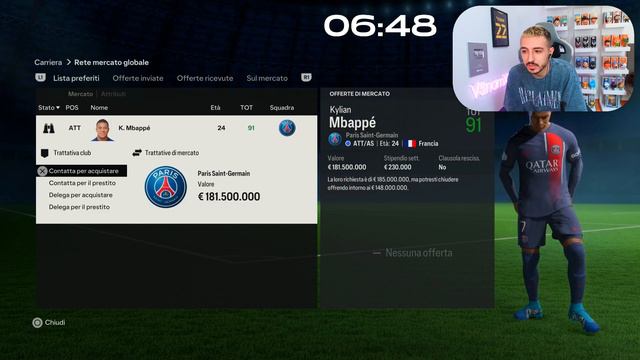 SUPER CAREER BATTLE VS. @V3nomXXII FC 24: CARRIERA ALLENATORE CHALLENGE смотреть онлайн