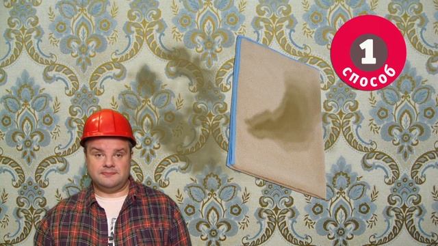 Как вывести жирное пятно на обоях смотреть онлайн