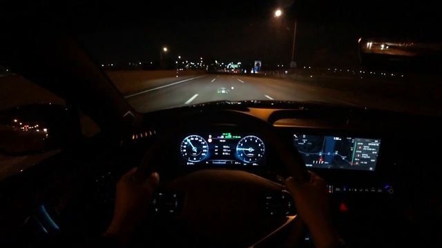 2021 KIA K8 v6 3.5 POV night drive смотреть онлайн