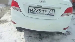 Выхлоп на HYUNDAI SOLARIS
