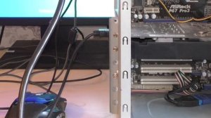 Кнопка включения и перезагрузки на материнской плате