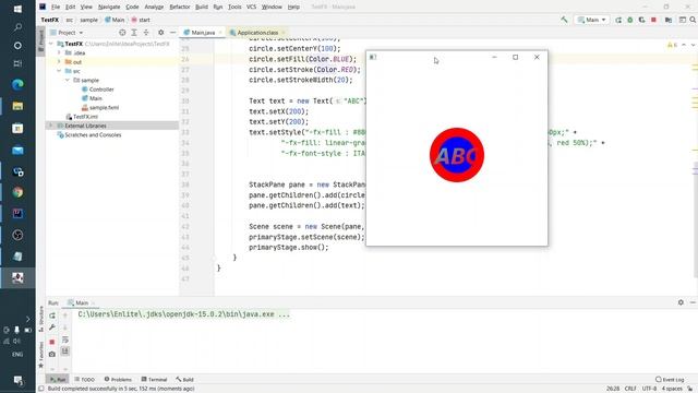 Java FX урок 6 - StackPane разбивка(layout) смотреть онлайн