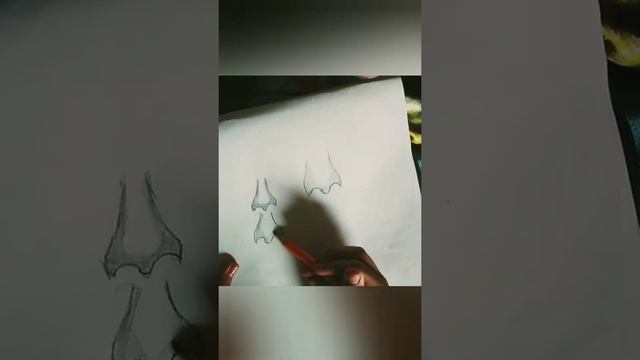 как нарисовать нос поэтапно смотреть онлайн