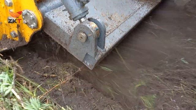 Введение земель в оборот фрезой MJS-242 DTG на базе трактора Станислав