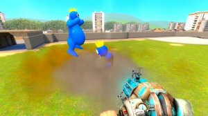 ТОЛСТЯКИ РАДУЖНЫЕ ДРУЗЬЯ ПРОТИВ КАЧКОВ РАДУЖНЫХ ДРУЗЕЙ В ГАРРИС МОД! RAINBOW FRIENDS В Garry`s Mod!