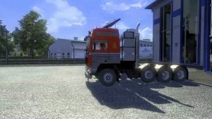 Volvo F10 6×4 & 8×4 with lift axles v1.14 ETS2 Mod