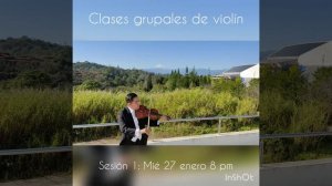 Clases grupales de violín