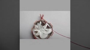 #shorts Оплётка лэмпворк 1. Полный мастер-класс на канале, ссылка в описании