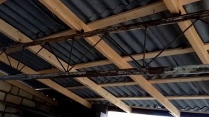 Навес для мастерской