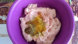 Цветная капуста запечённая с куриным фаршем в духовке