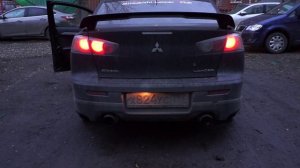 Выхлоп Lancer X