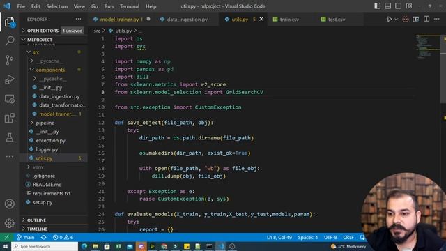 Tutorial 7-End To End ML Project-Model Hyperparameter Tuning