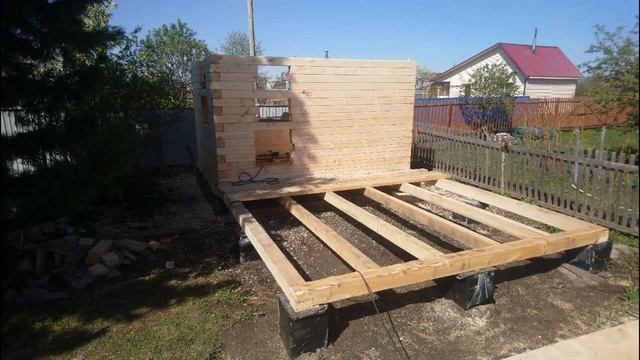 ПоСтройка дачи 3*4+веранда 4*4