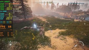 Horizon Zero Dawn - i5 2500 + GTX 1050Ti | 1080p 900p 720p