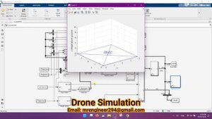 Drone Simulation in MATLAB/Simulink | Quadcopter Animation |Autonomous Drone