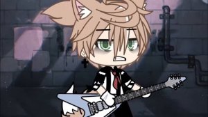 милая софт гёрл..и грубый пац с гитарой..меме..гача лайф..