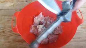 Шашлык из куриной грудки.  Диетический, дачный рецепт.