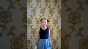 Антоненко Ангелина. Песня "Дети выбирают мир"