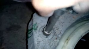 немое кино. как снять противовес Hotpoint-Ariston часть 1