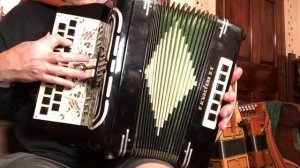 F.H. Walters DC# 6 voice button accordion #367 (sold)