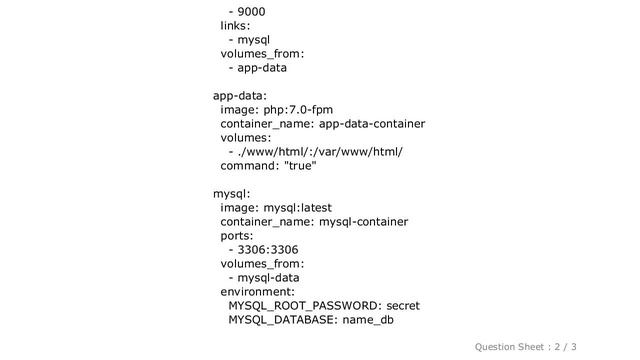 MySQL : Import data.sql MySQL Docker Container смотреть онлайн