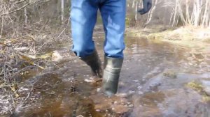 Rubber boots №81 - ЧЕРЕЗ ЛУЖУ В РЕЗИНОВЫХ САПОГАХ