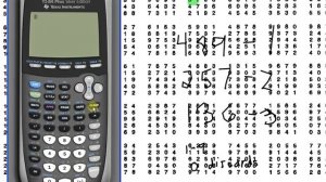 Random Table of Digits