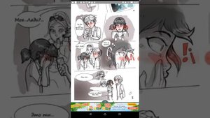 ( Озвучено Maxa on ) комикс ЛБ и СК Другой поцелуй 😍😘😊