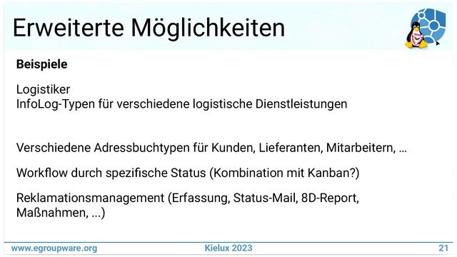 Informationsmanagement (mit EGroupware) [21. Kielux 2023] смотреть онлайн