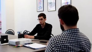 Диалог на арабском языке. Включите субтитры!