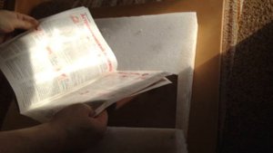 МР 654к 32 серии ( 6 часть) ( тест пробития, определение скорости шарика по пробитию газет)