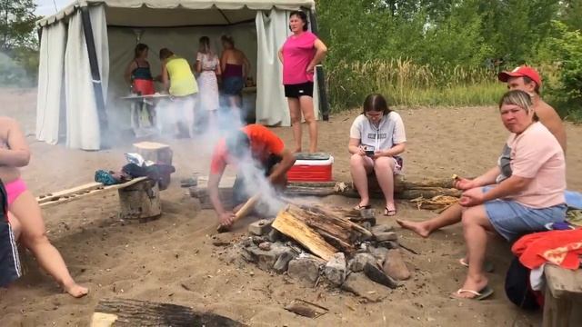 ОТДЫХ НА КАМЕ. Усть-Бельск. смотреть онлайн