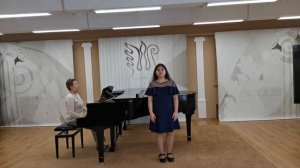 Музыка Р.Паулса, русский текст И.Мазина «Птичка на ветке», исполняет Зиятдинова Амелия
