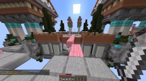 Bed wars и sky wars в майнкрафте(играет не профессионал)