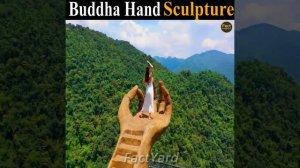 Buddha's Hand Gulong Canyon China | Buddha's Hand China | Hand Statue In China | FactYard | #Shorts