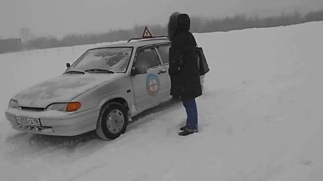 Вождение. Контрольная работа. ДОСААФ. Глазов. 25.03.2013 смотреть онлайн