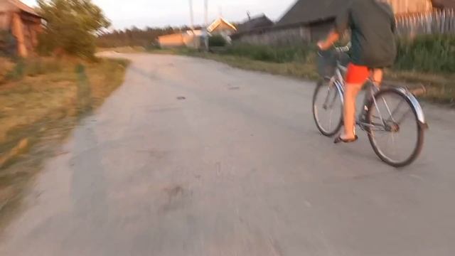 Поездка в село Лапшаур. Окраины районного центра. Базарно-Сызганский район. смотреть онлайн