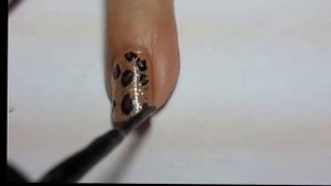 Леопардовые ногти, рисунки на ногтях в домашних условиях