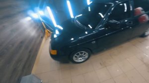 ВАЗ 2110 в ЗЕРКАЛО за 1 день | Полировка кузова + твердый воск