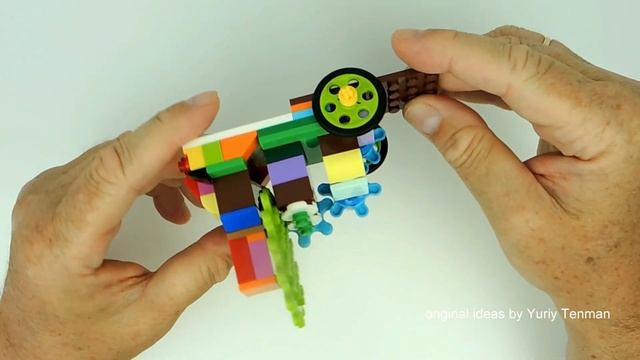 Lego 11019 Car ? MOC. How To Build Mixer Truck from Lego Classic. Save Money & Space with Lego ???
