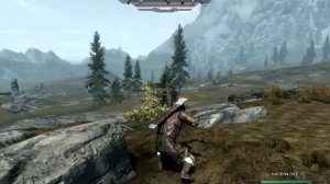 Skyrim is Here: Killing Dragon, Giant, and 2 Mammoths (NBD) Commentary