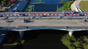 Ремонт Центрального моста в Йошкар-Оле | Июль 2022 г. | Республика Марий Эл